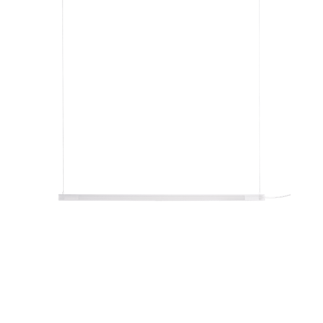 Gejst Radent Taklampa Lång Vit