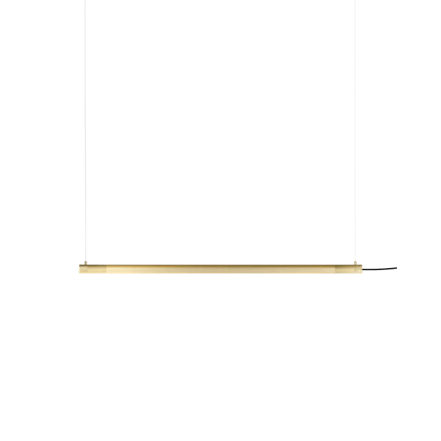 Gejst Radent Taklampa Lång Mässing