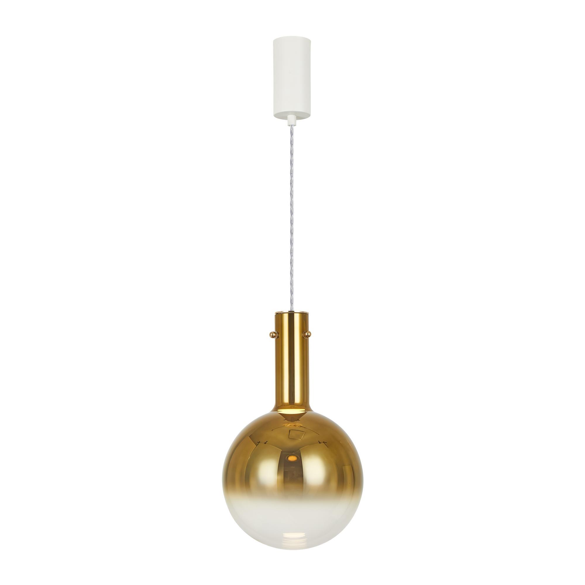 Loom Design Raindrop 25 Pendant Gold