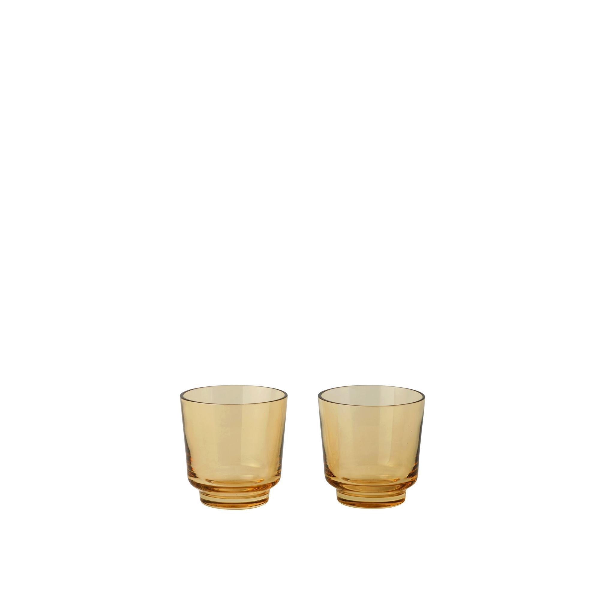 Muuto Raise Glass Set of 4 20 Cl Burnt Orange