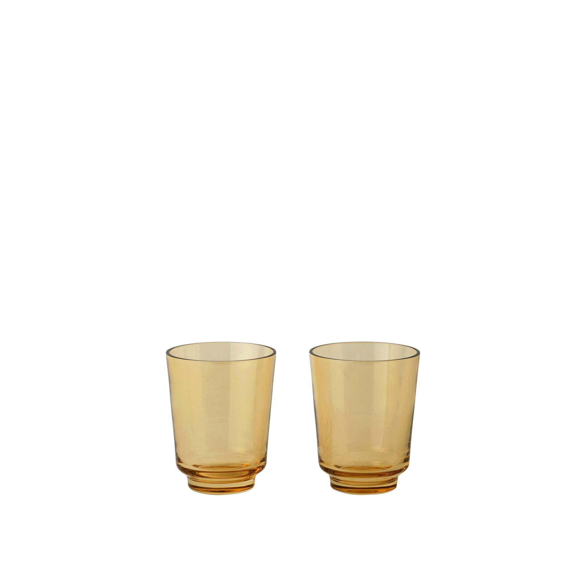 Muuto Raise Set 2 Bicchieri Da 30 Cl Arancione Bruciato