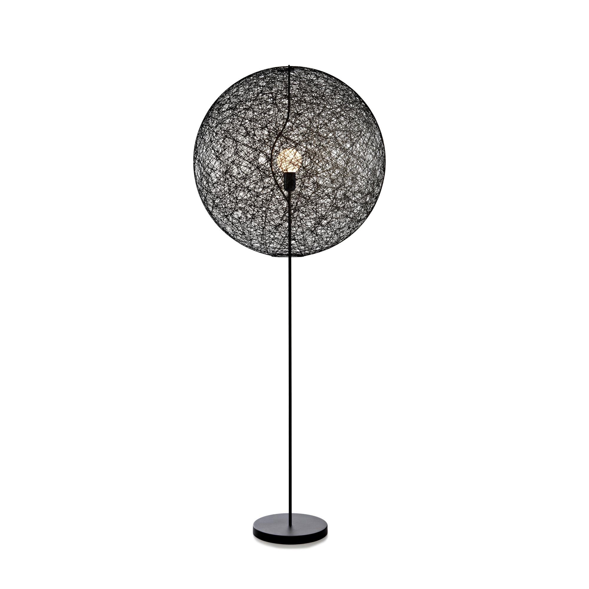 Moooi Random Ll Golvlampa Medium Boll Svart