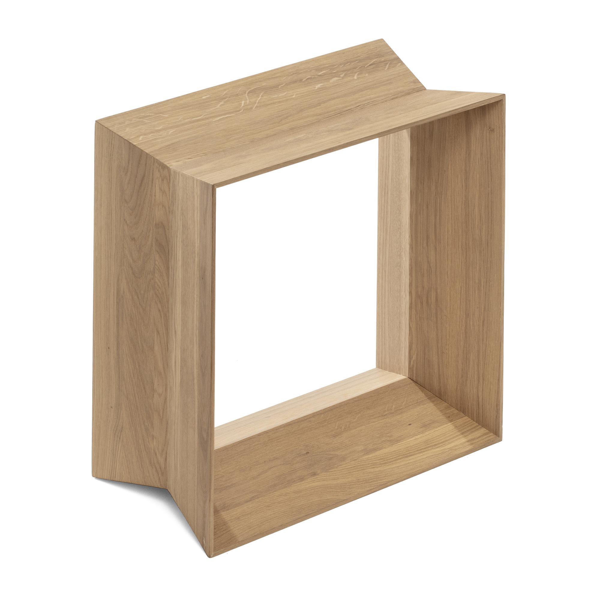 Motarasu Reflex Oak Oiled Stool