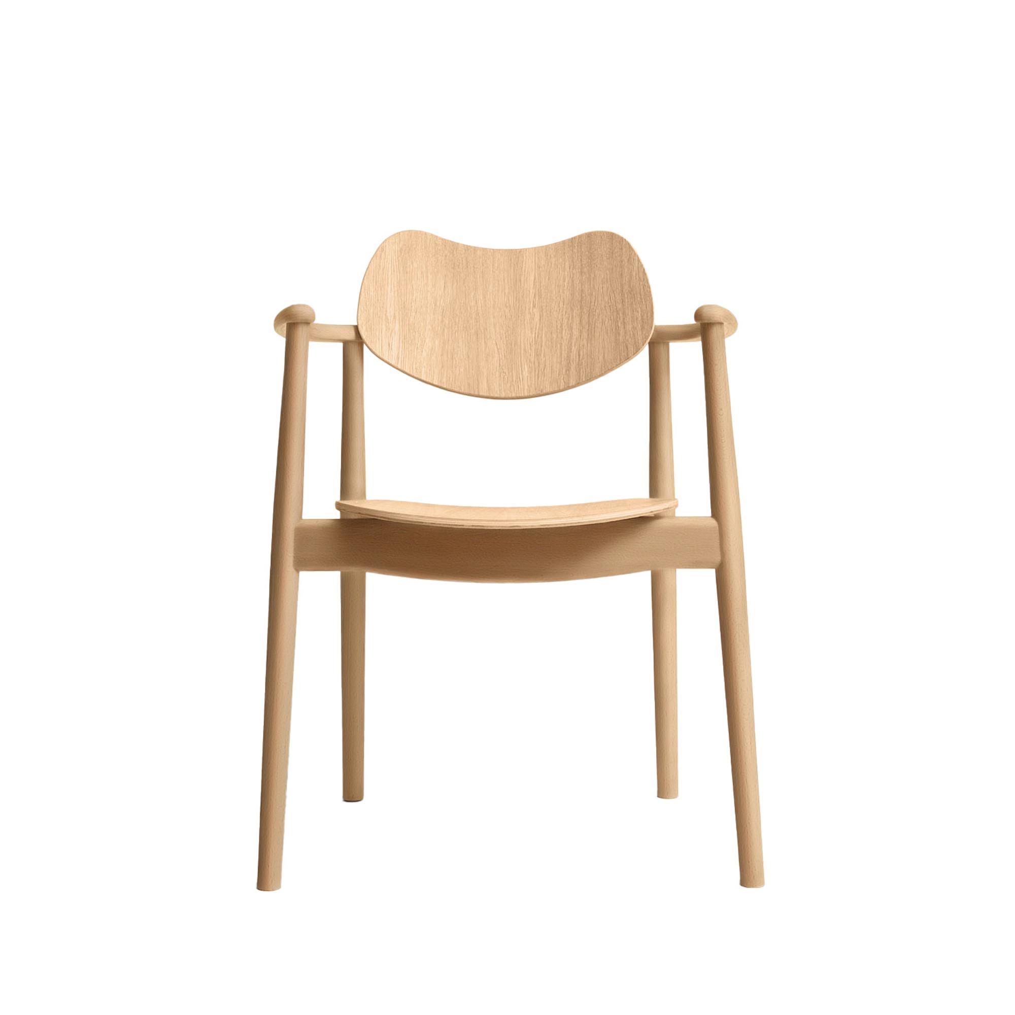 Ro Collection Regatta Dining Chair Oiled Beech