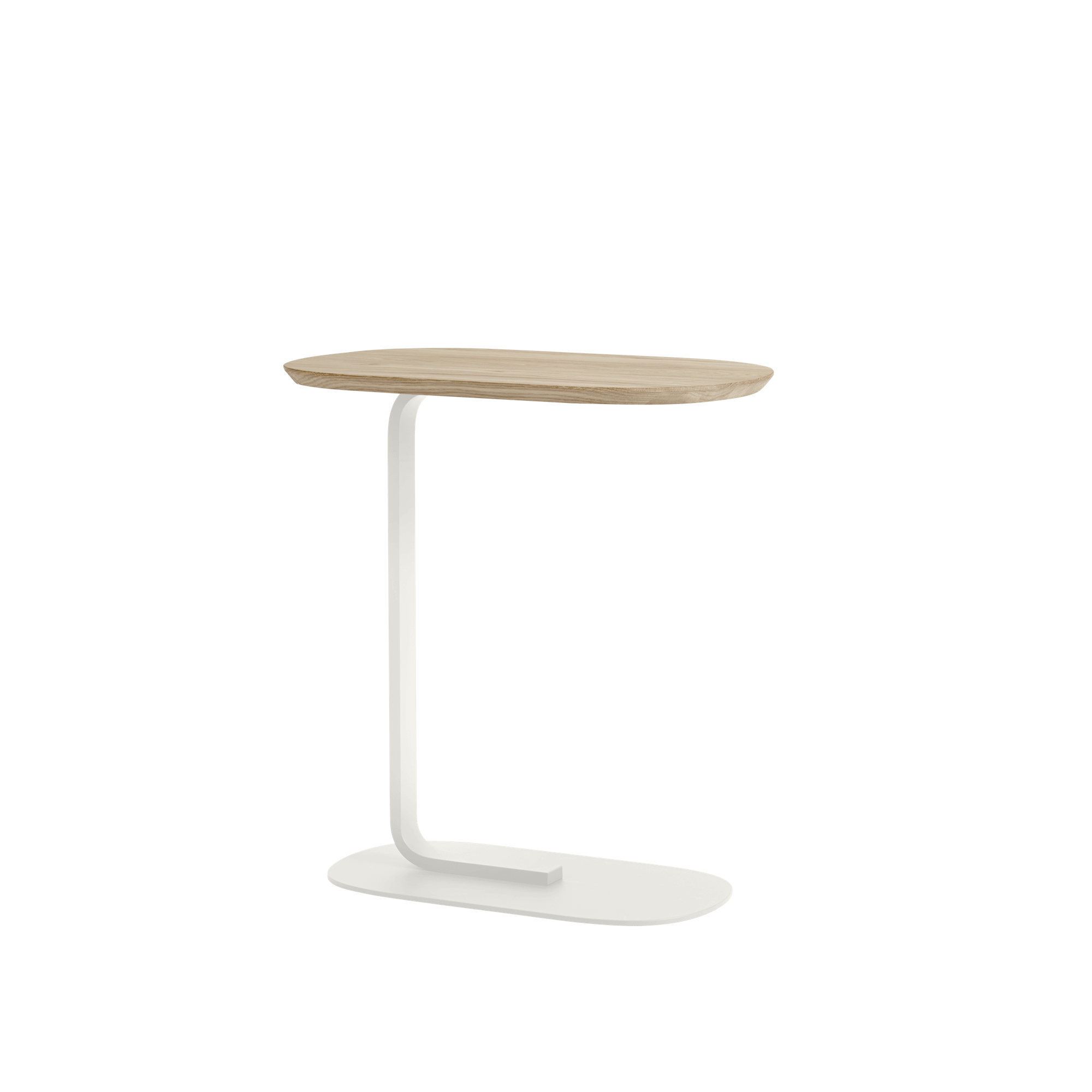 Muuto Relate sohvapöytä 60,5 cm Solid Oak/Raw White