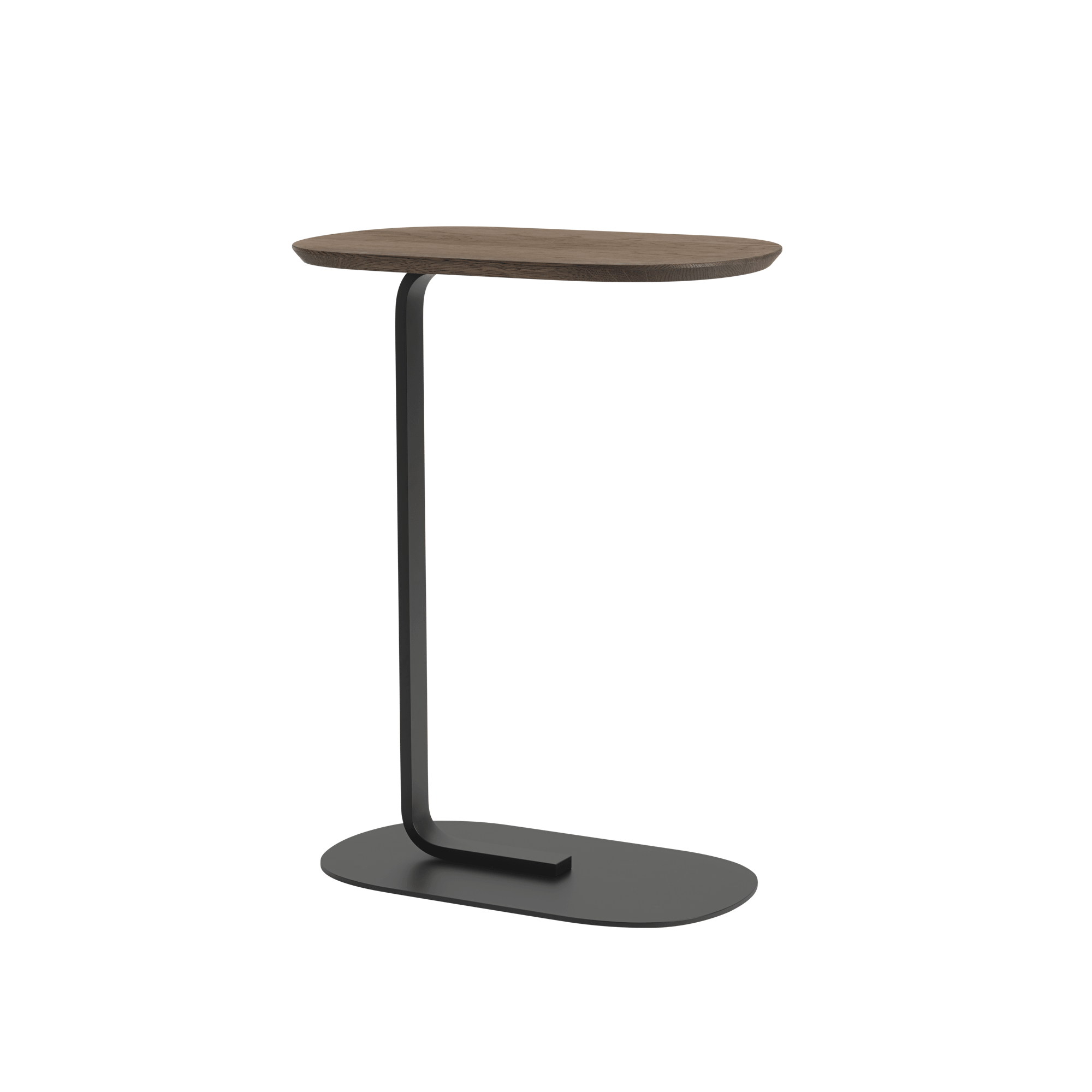 Mesa de Centro Muuto Relate 73,5 cm Roble Ahumado/ Negro