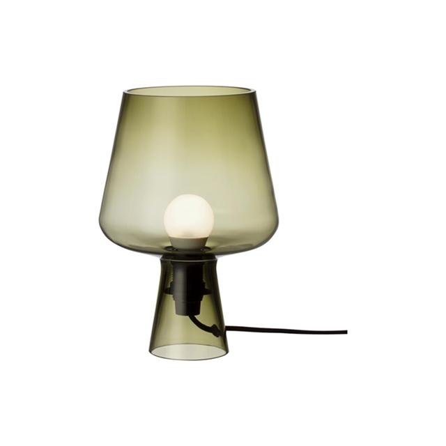 Iittala Leimu Bordslampa H24 Mossgrön