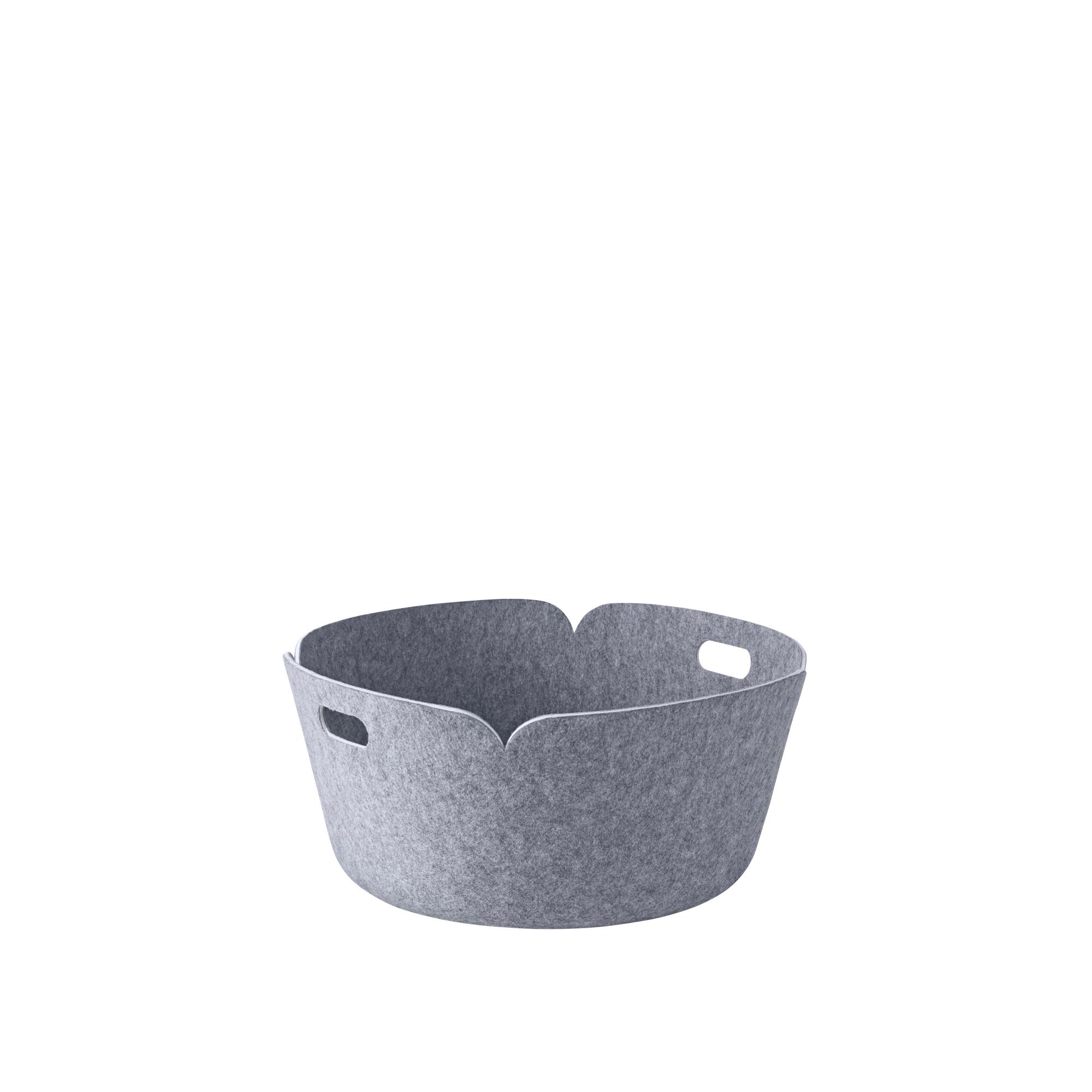 Muuto Restore Round Basket Grey