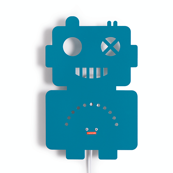 roommate Robot Silhuet Væglampe Petrol