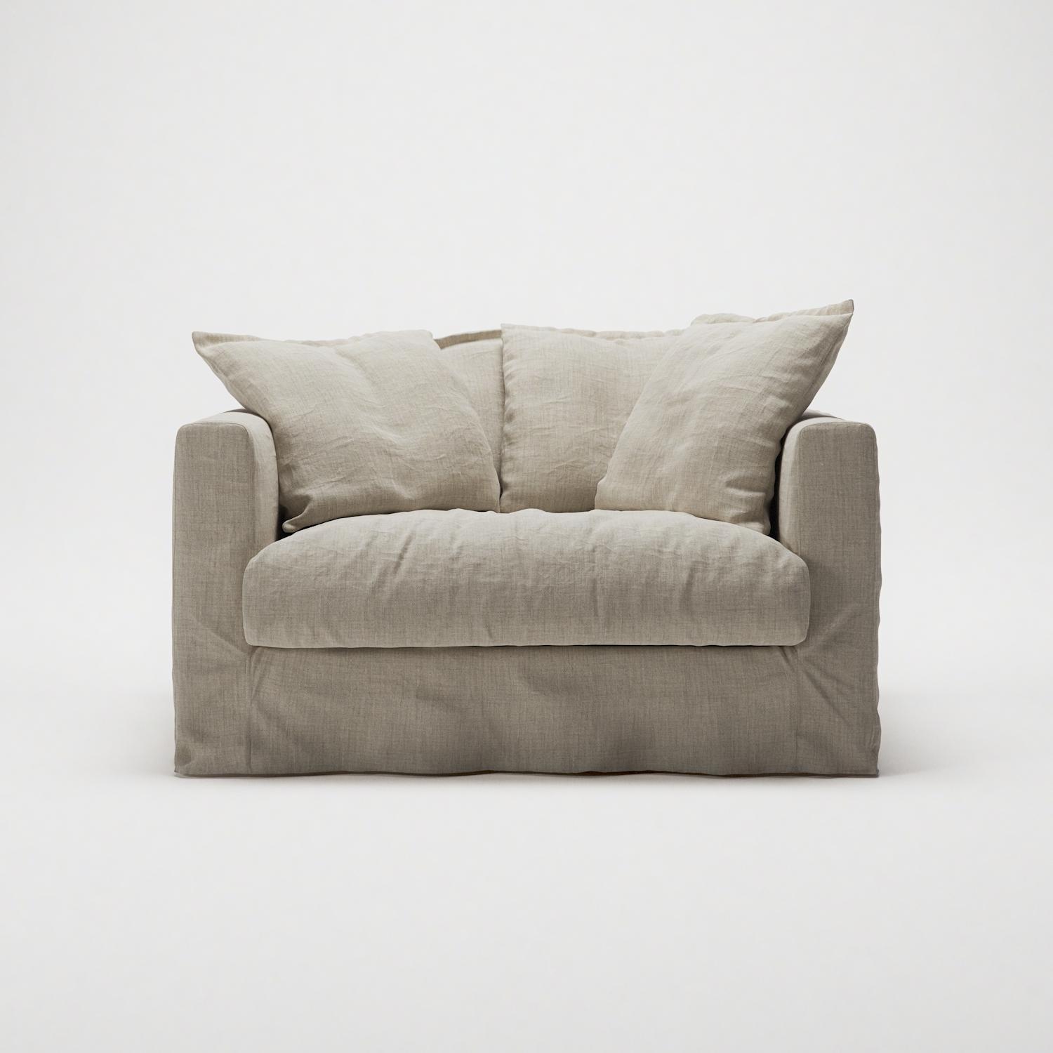 Decotique Le Grand Air Love Seat Lænestol Natural Blonde