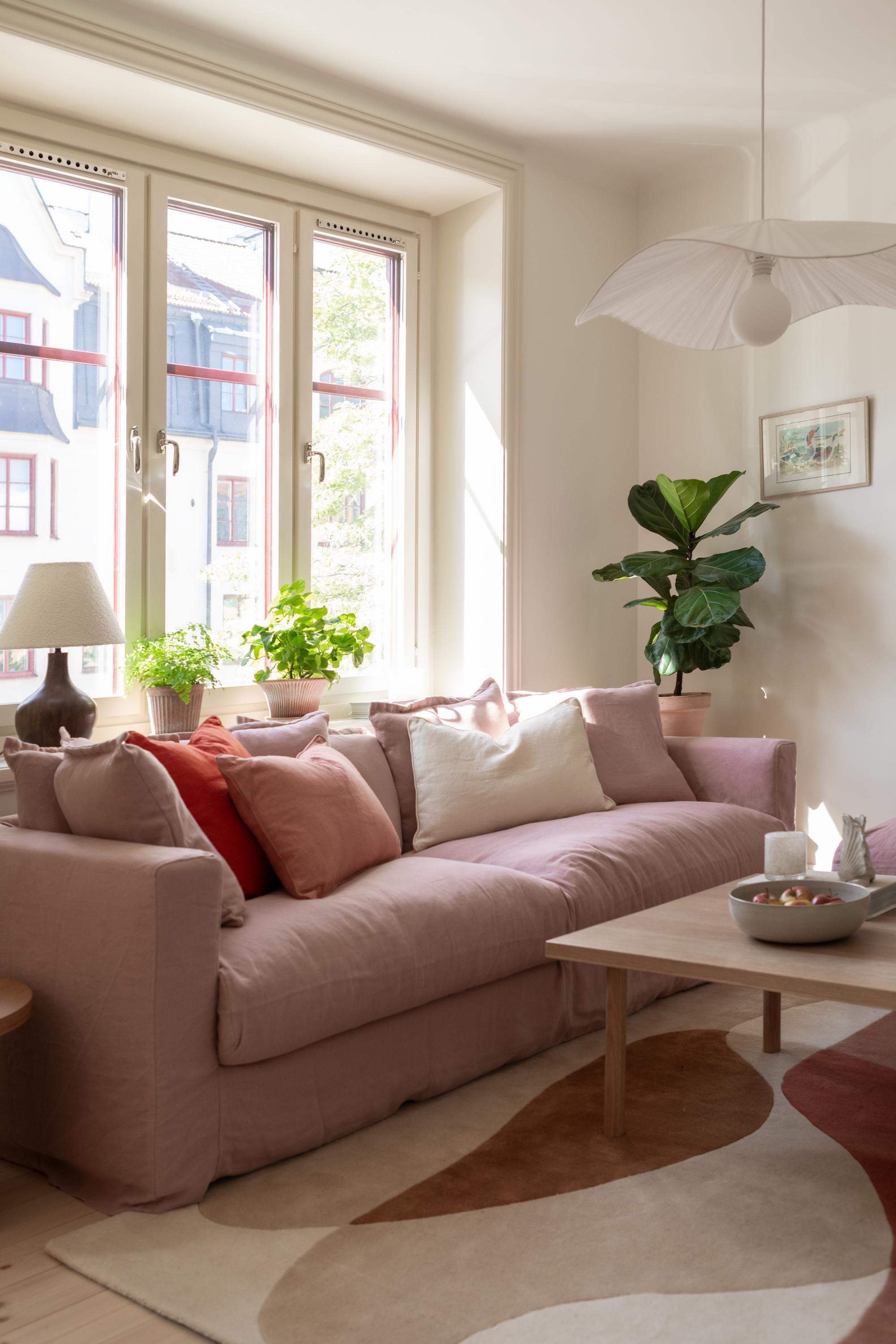 Decotique Tulip Gulvtæppe 300x400 Dusty Pink