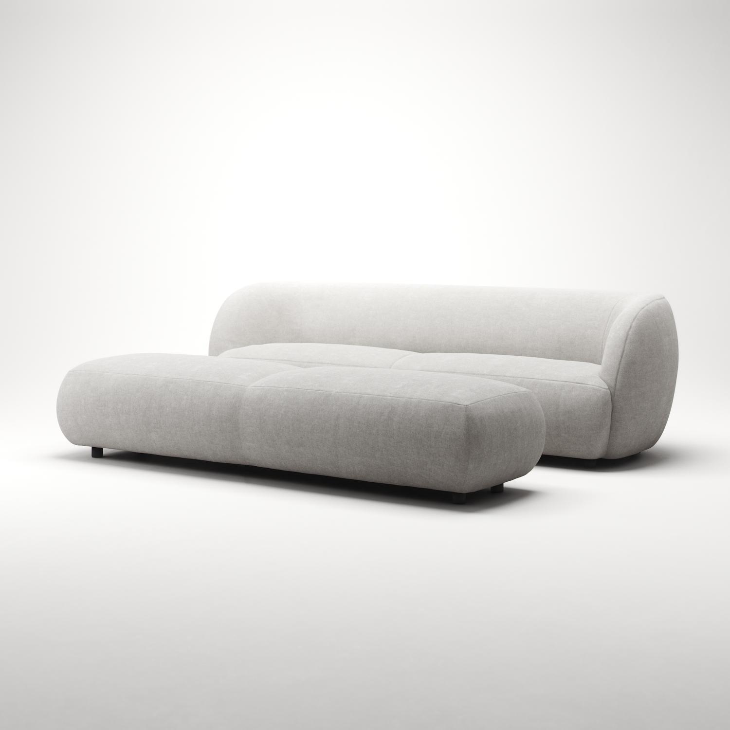 Decotique Atelier 3-Personers Sofa 3-Pers Moonwhite