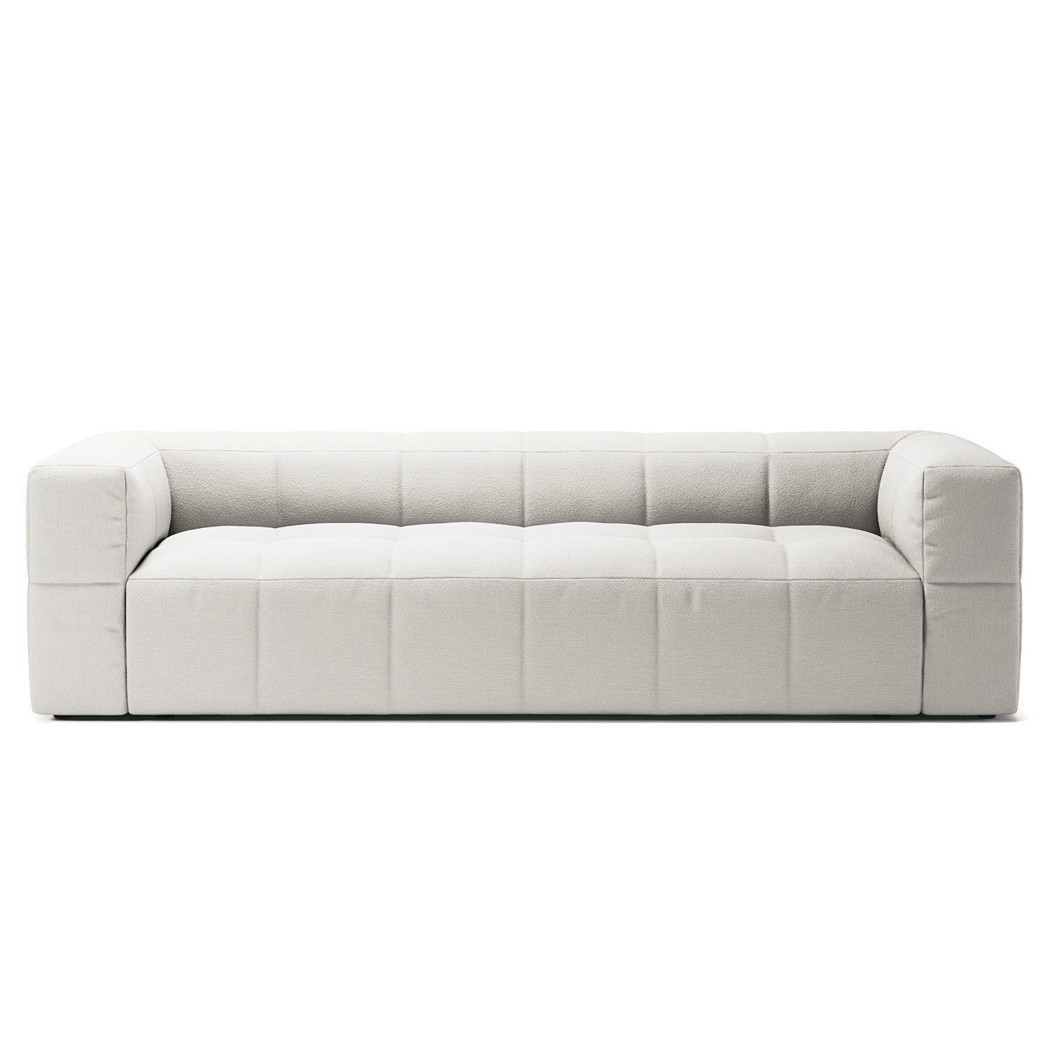 Decotique Mure 3-Personers Sofa Steam/Hvid
