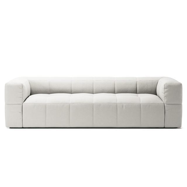 Decotique Mure 3-Seater Sofa Steam/ White