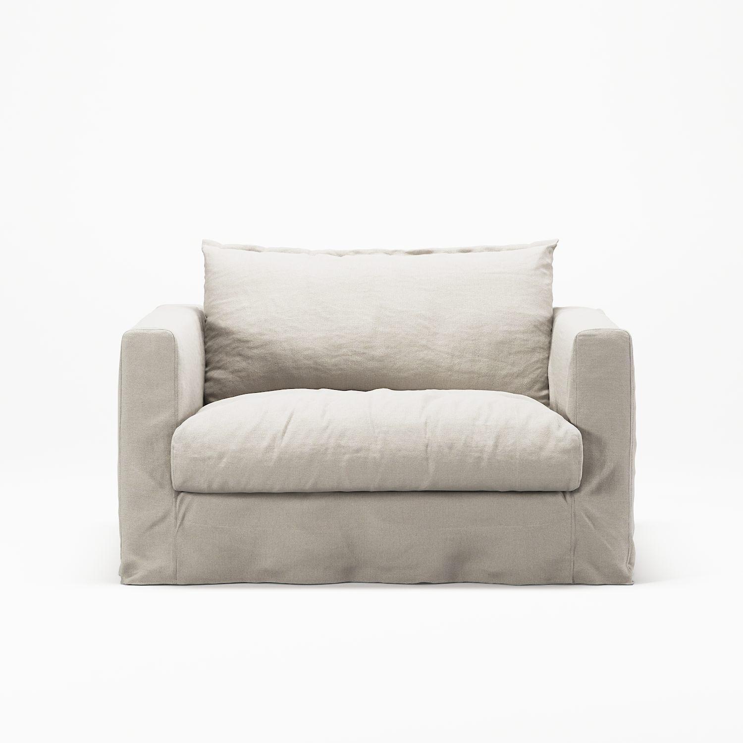 Decotique Le Grand Air Nou Love Seat Lænestol Cremehvid