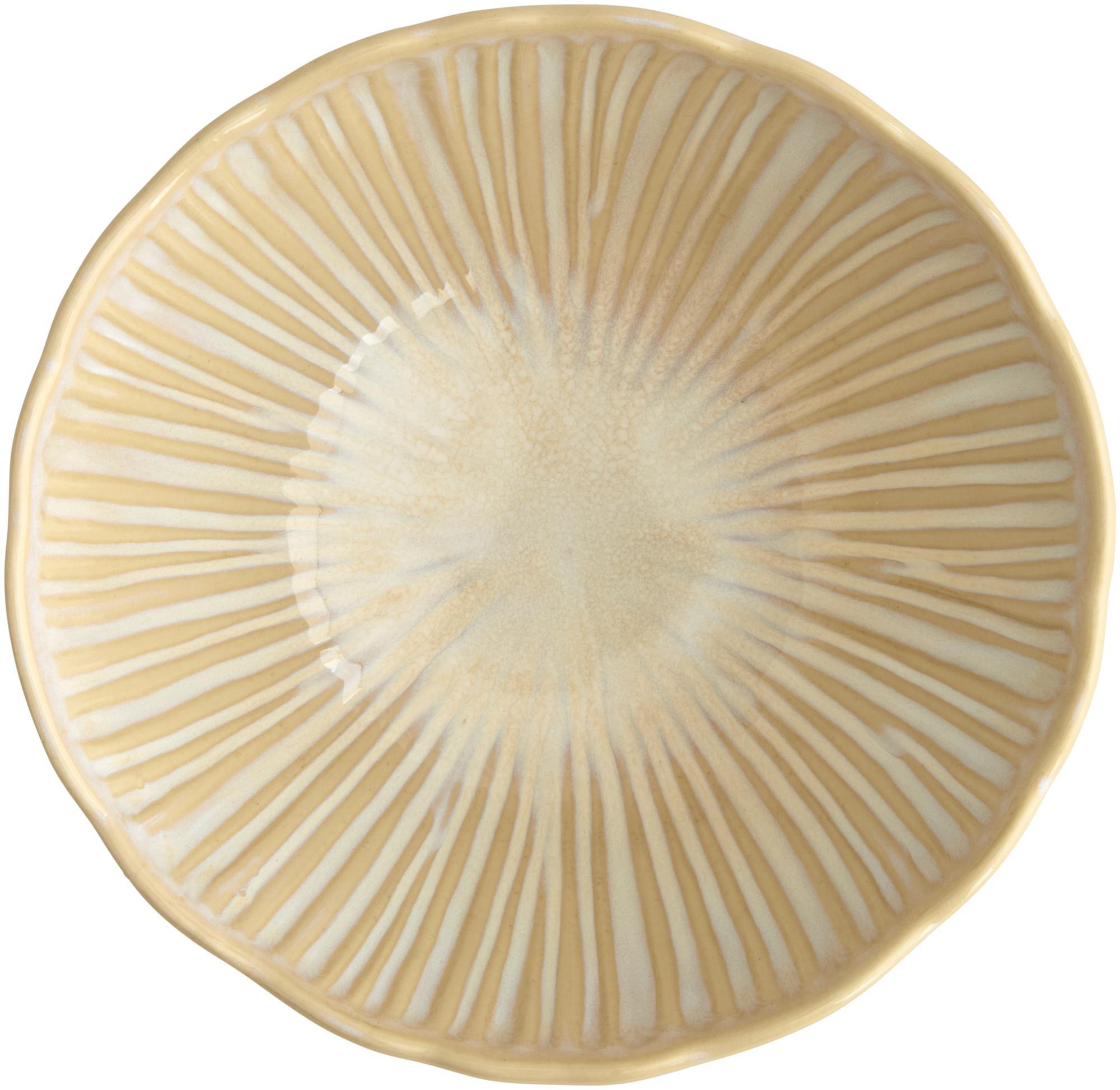 Decotique Daisy Bowl 16 Cream