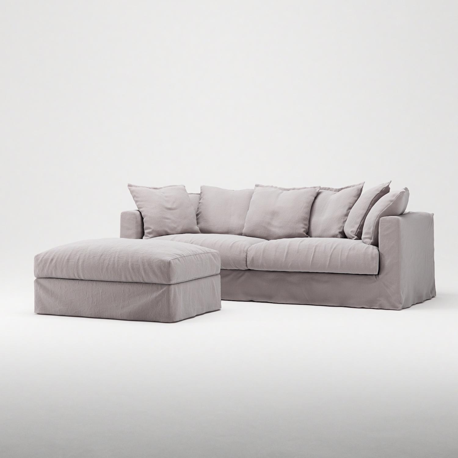 Decotique Le Grand Air Fodskammel Misty Grå