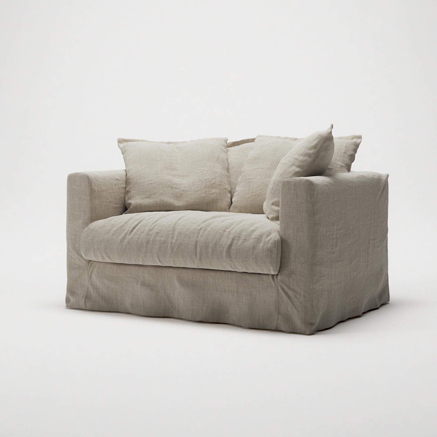 Decotique Le Grand Air Love Seat Lænestol Natural Blonde