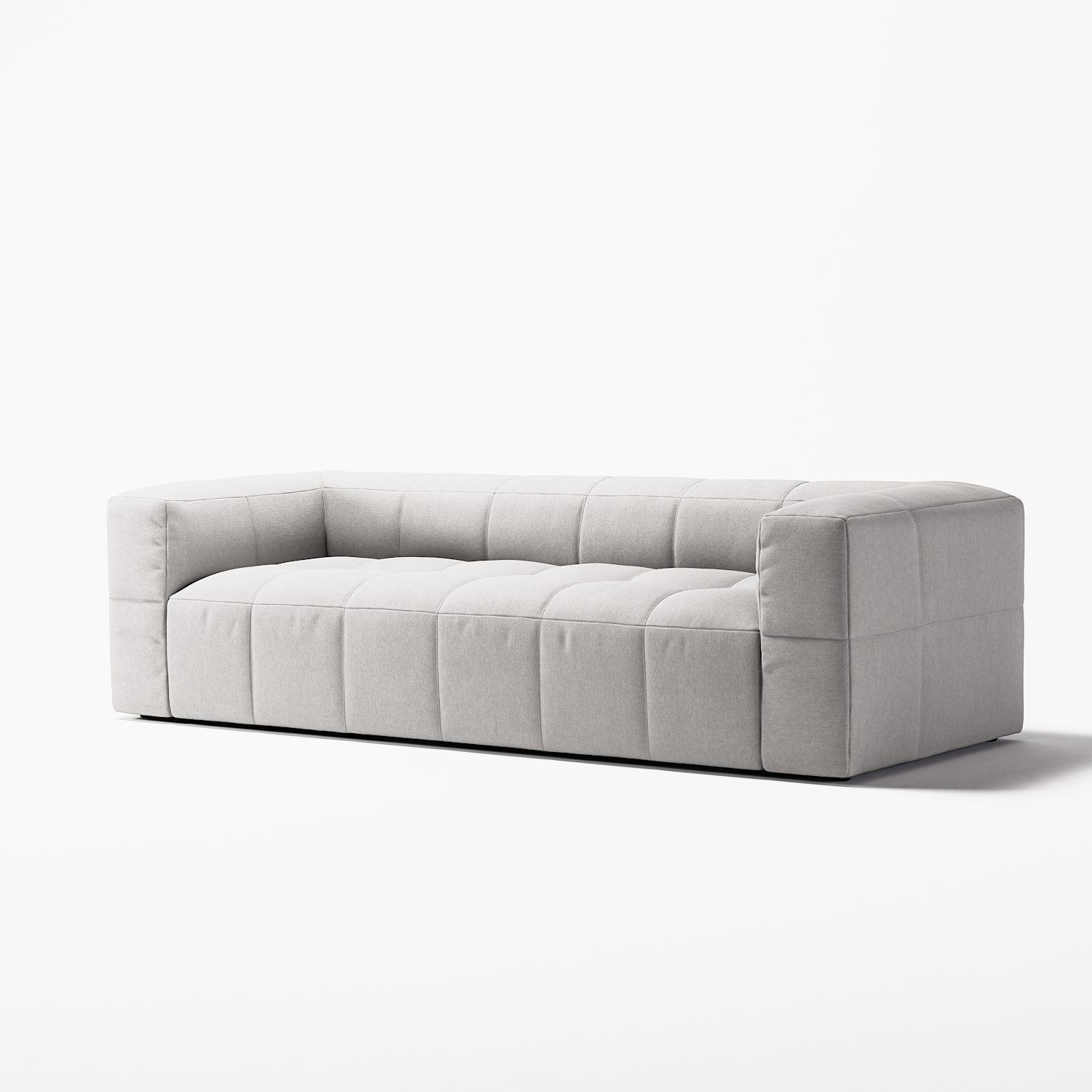 Decotique Mure 3-Personers Sofa Moonwhite
