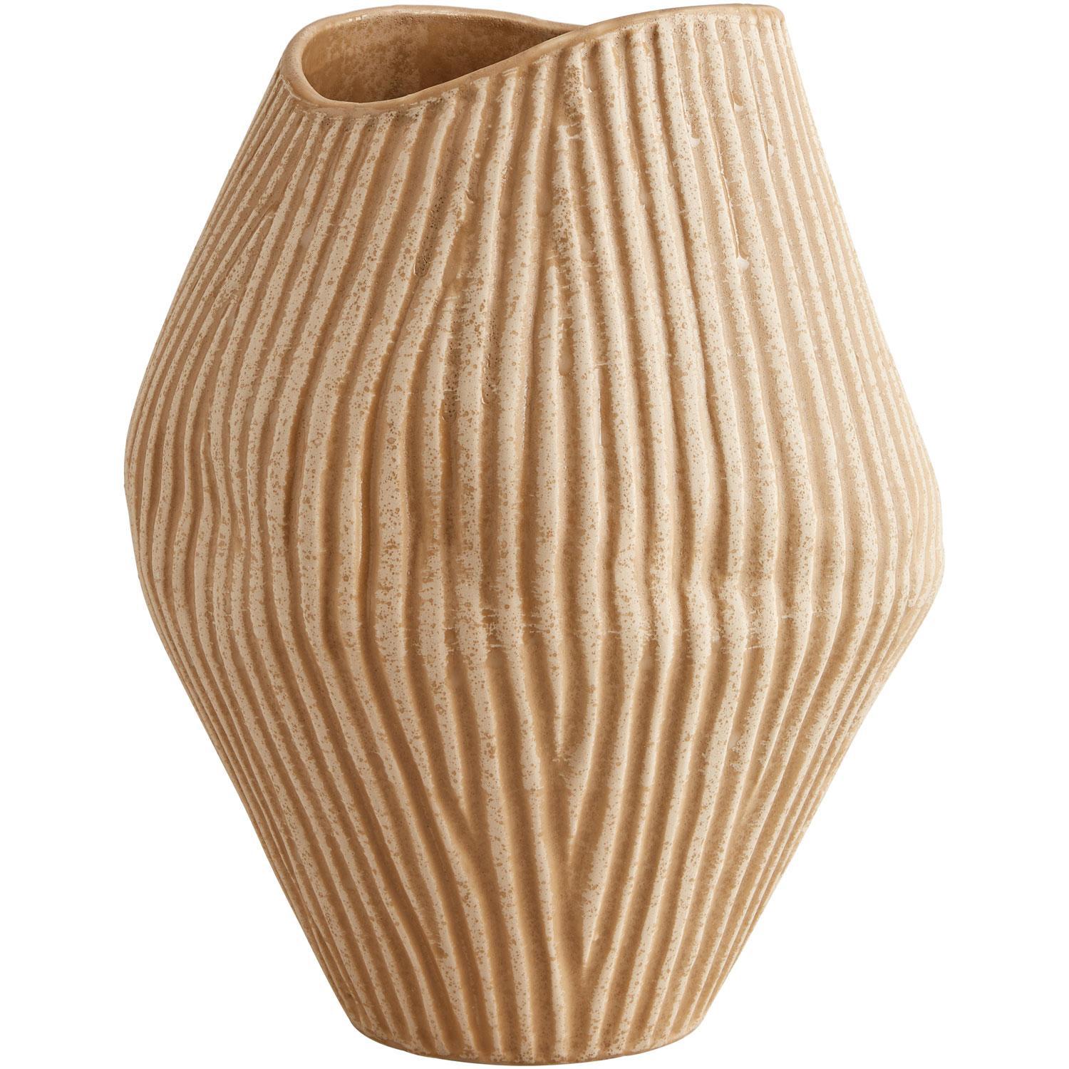 Department Willow Vase Brown