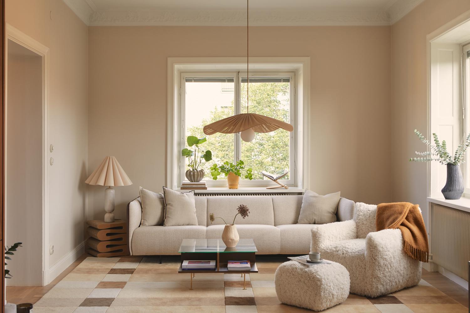Decotique Urban 3,5-Personers Sofa Beige/Breeze/Læder