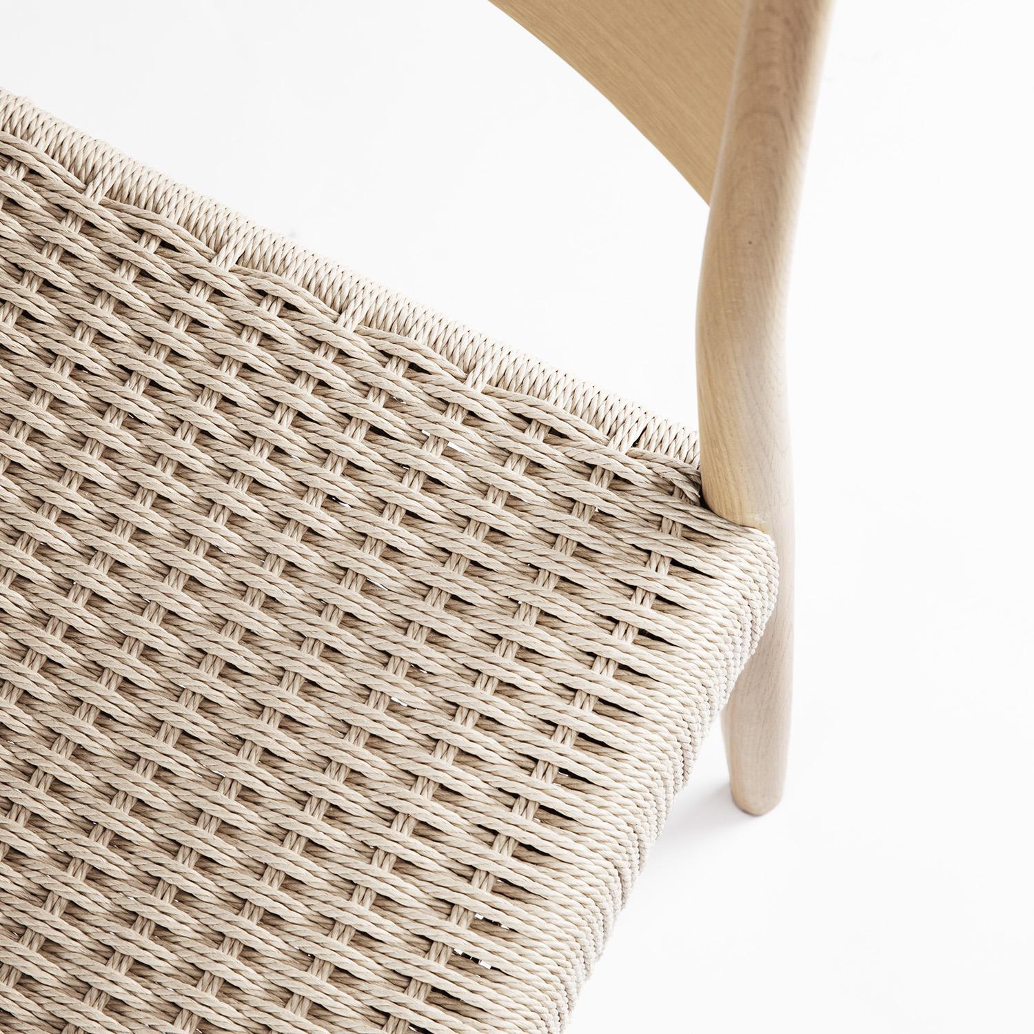 Decotique Bond Spisebordsstol Hvidmalet Eg
