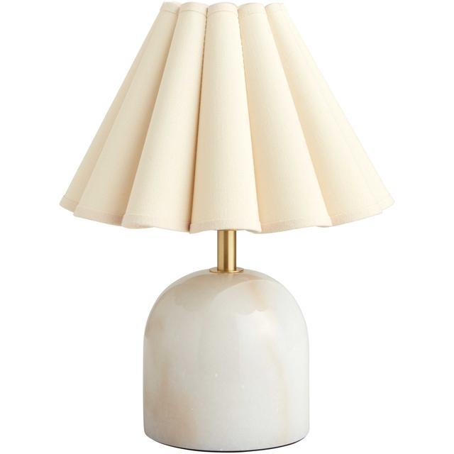 Decotique Lauren Petite Table Lamp White/ Beige
