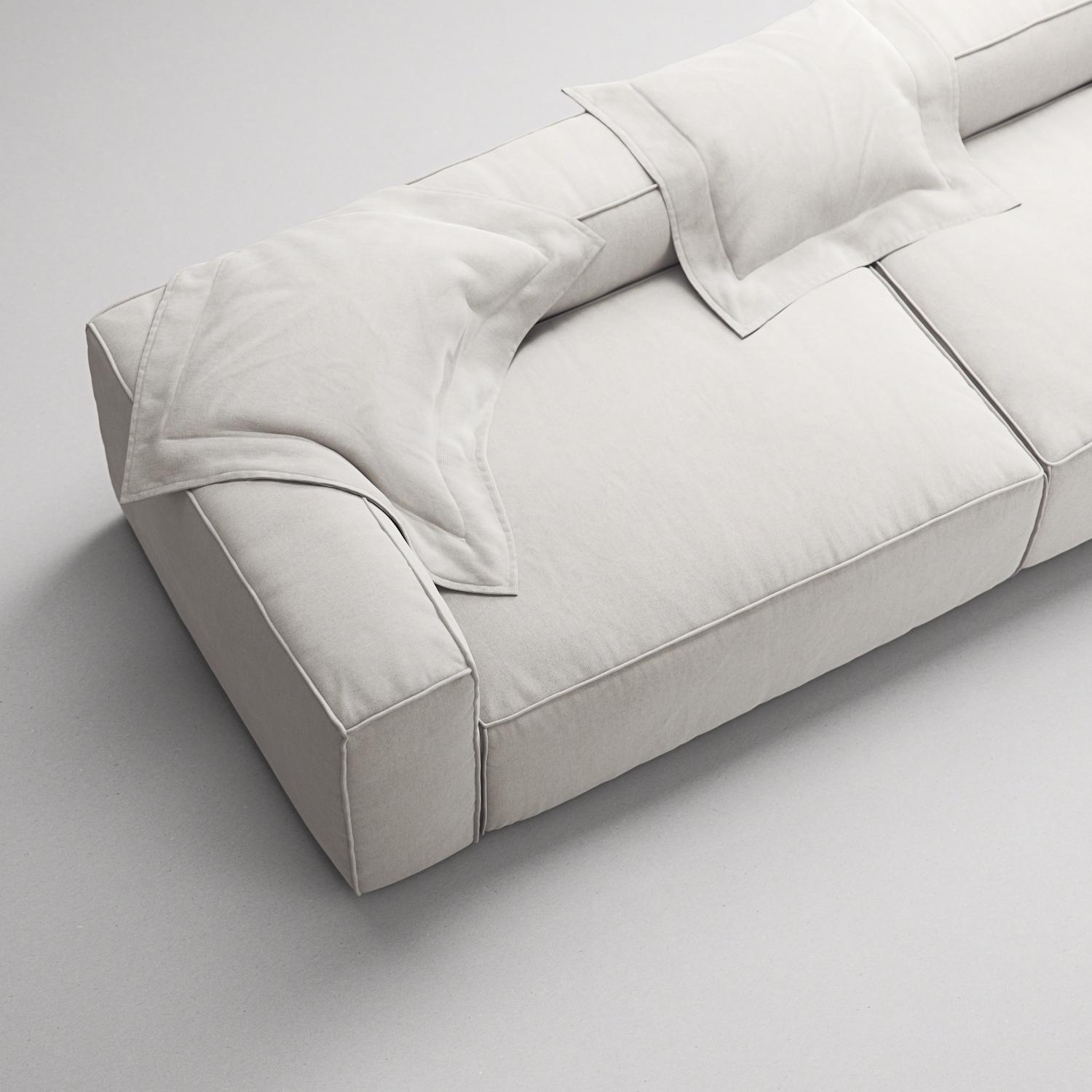 Decotique Grand 4-Personers Sofa Moonwhite