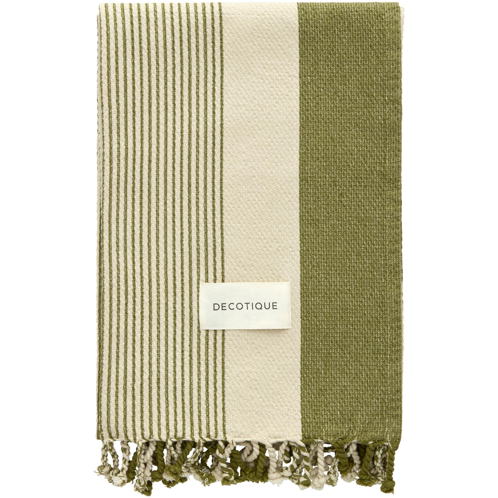 Decotique Summer Hamam Throw 80x160 Olive