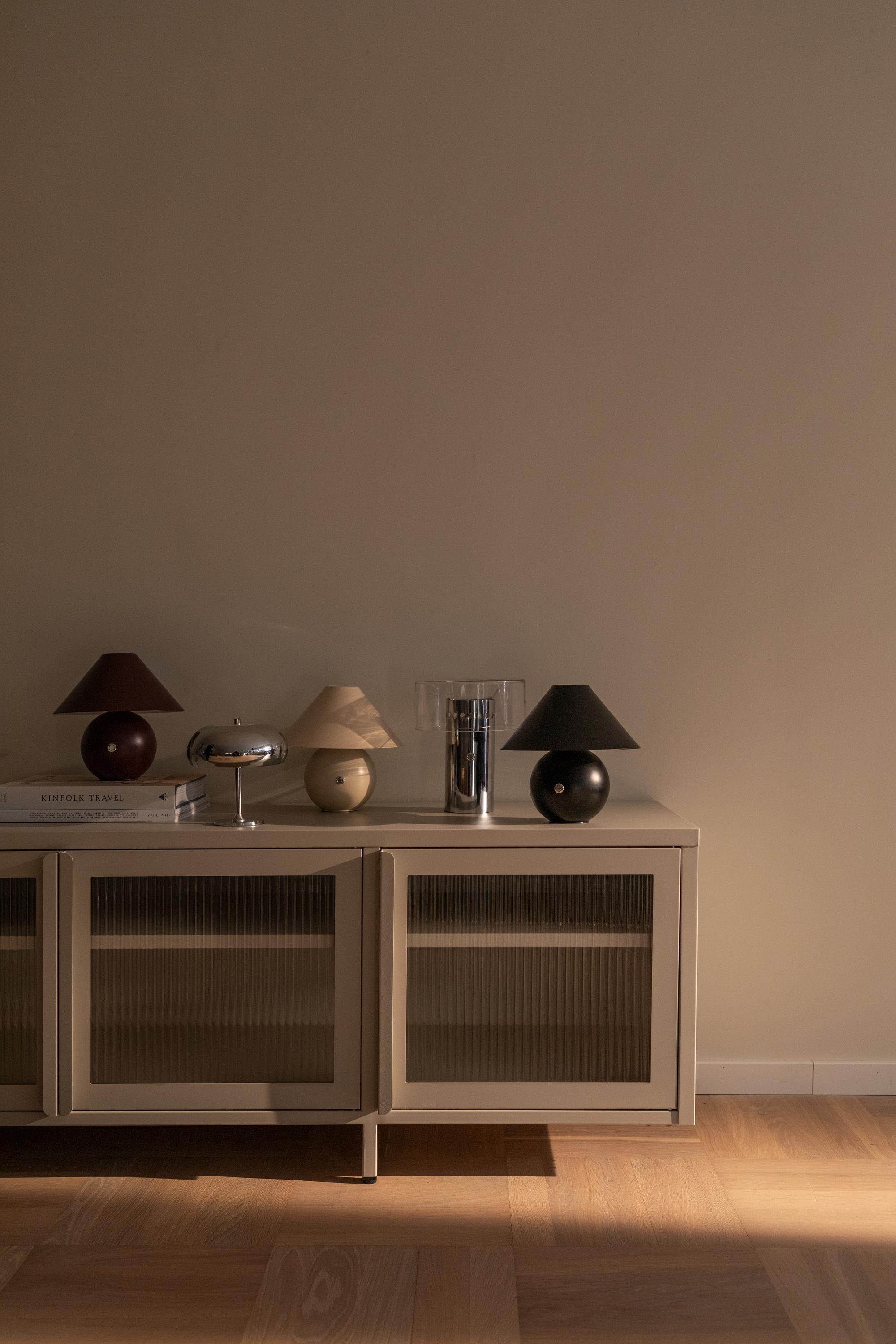Decotique Cosmo Transportabel Lampe Burgundy