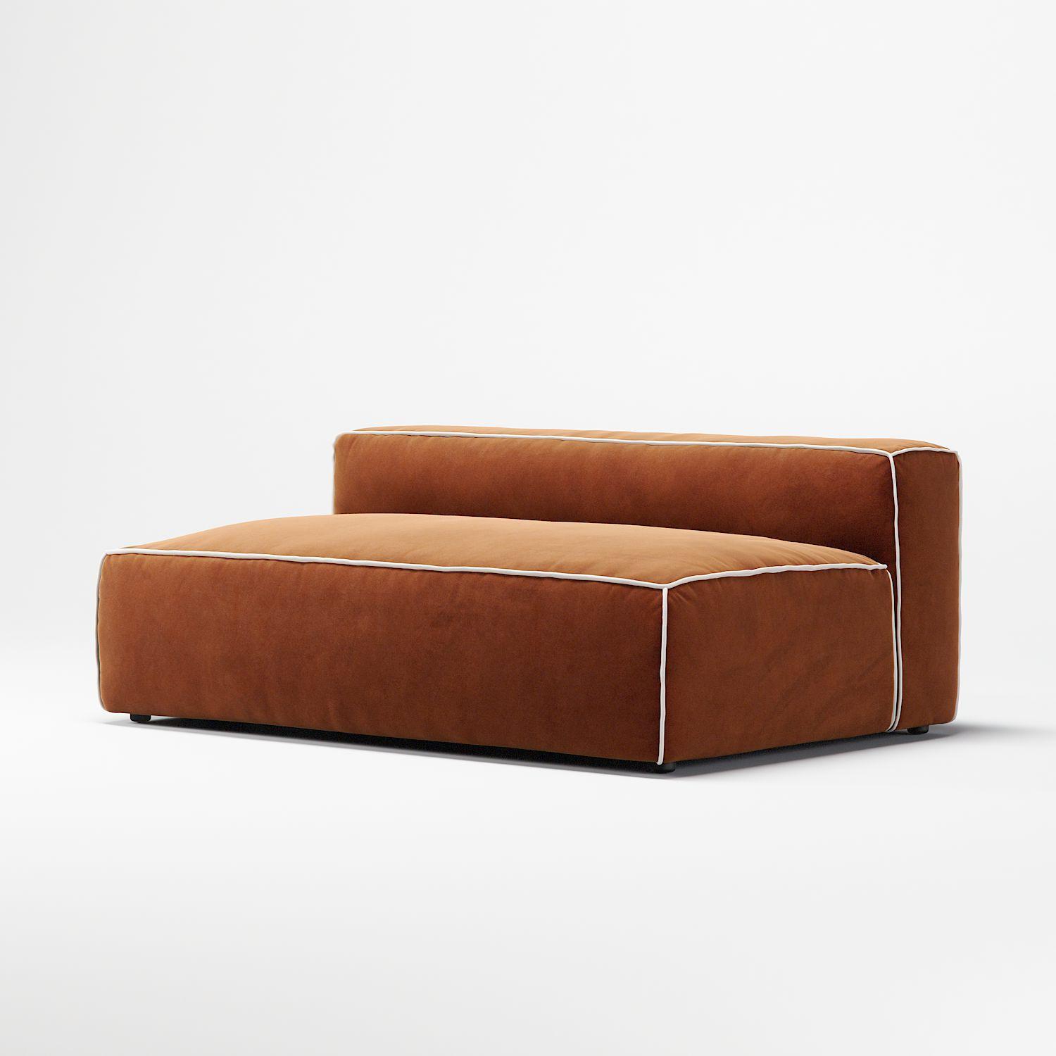 Decotique Grand Hue Lænestol Moonwhite/Kobber