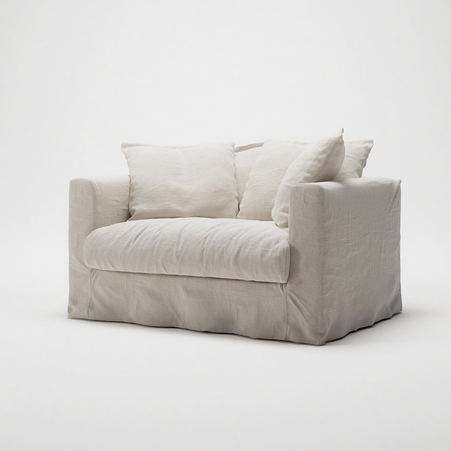 Decotique Le Grand Air Love Seat Lænestol Cremehvid