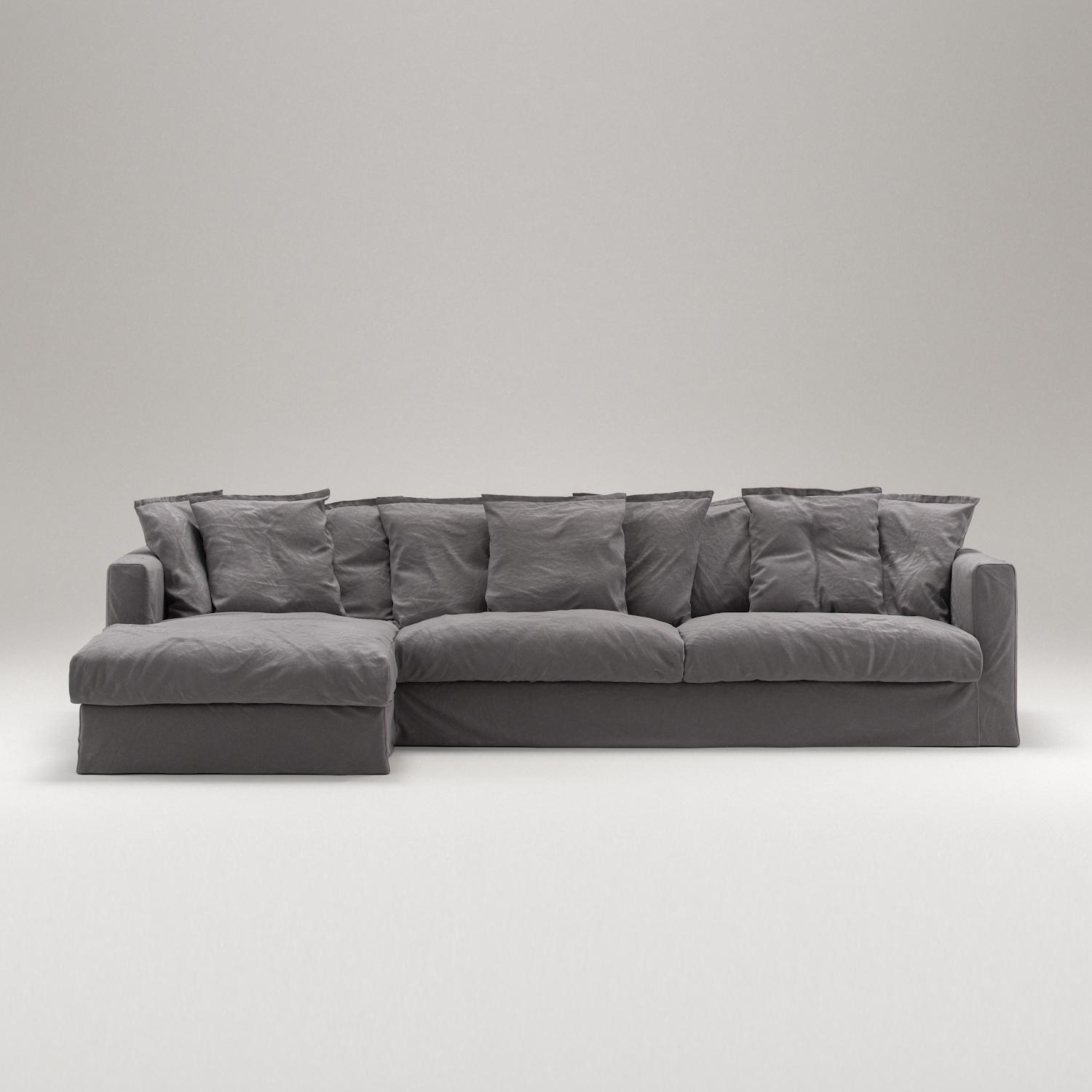 Decotique Le Grand Air 3-Personers Sofa Divan Venstre Grå
