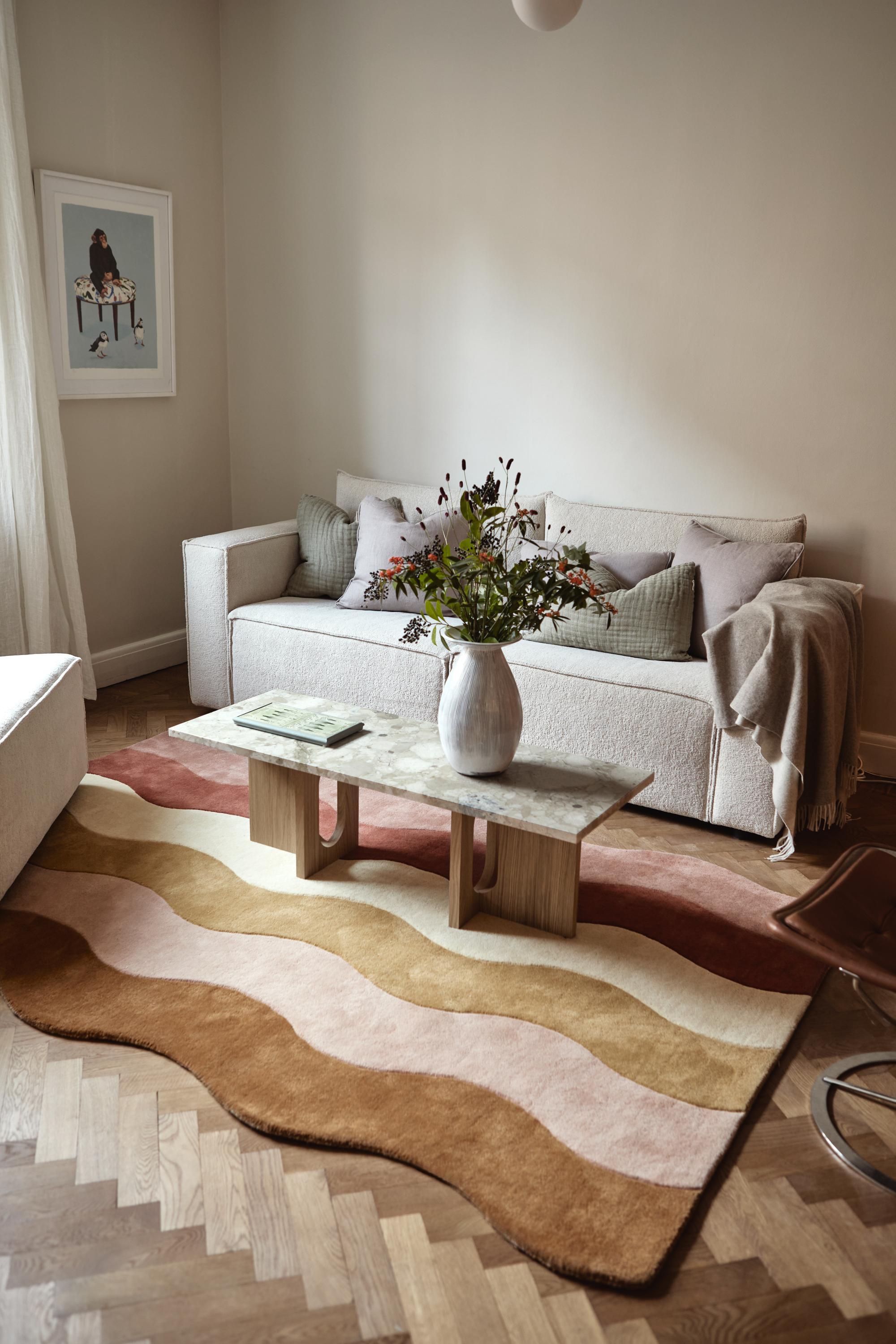 Decotique Wave Gulvtæppe 250x350 