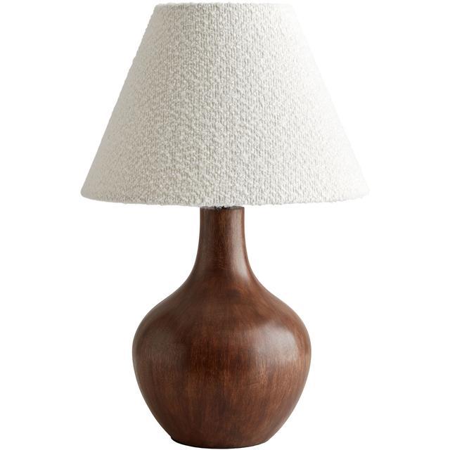 Decotique Massiv Bordlampe Mørk Eik