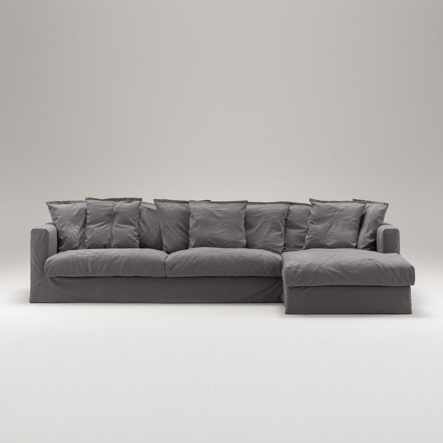 Decotique Le Grand Air 3-Personers Sofa Divan Højre Grå