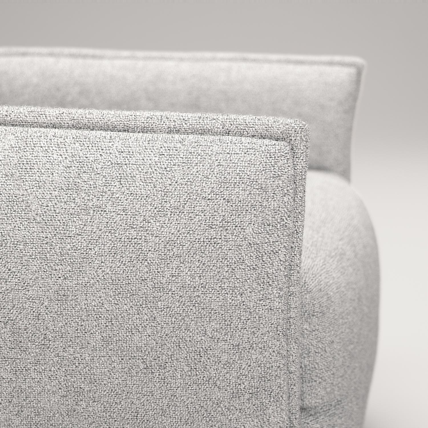 Decotique Le Petite 3-Personers Sofa Pacific White