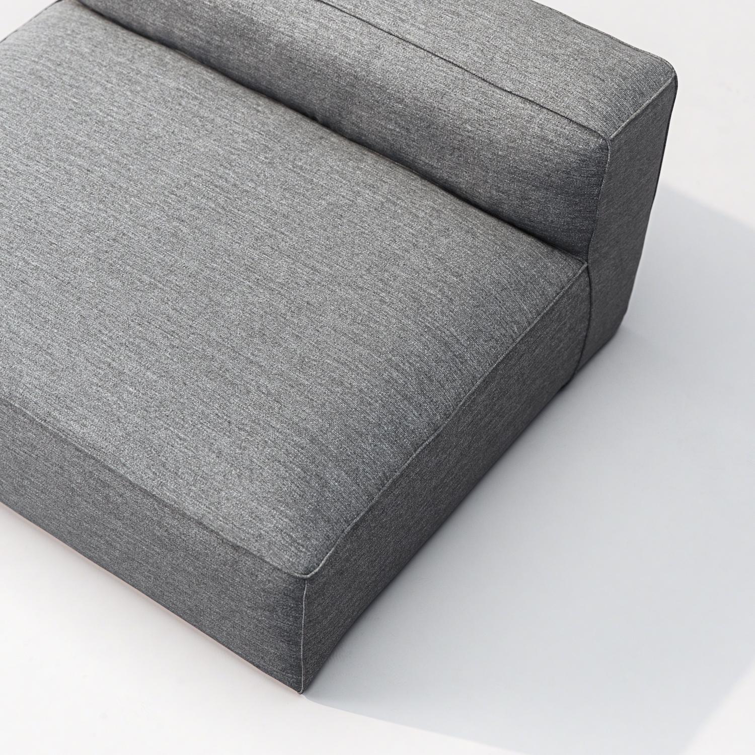 Decotique Grand Udendørs Modulsofa Trækulsgrå