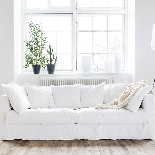Decotique Le Grand Air 3-Personers Sofa Hvid