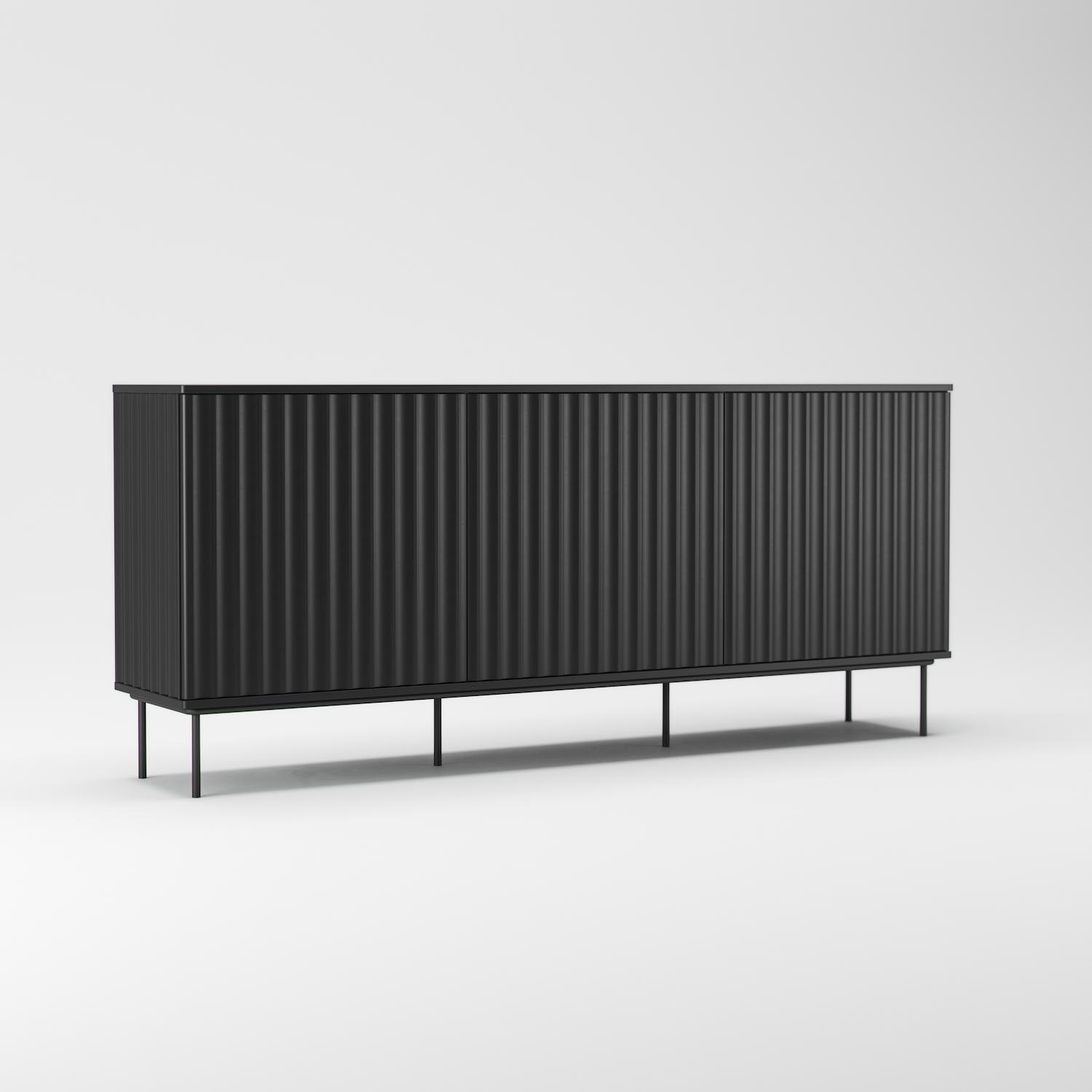 Decotique Wave Skænk 3D Antracit