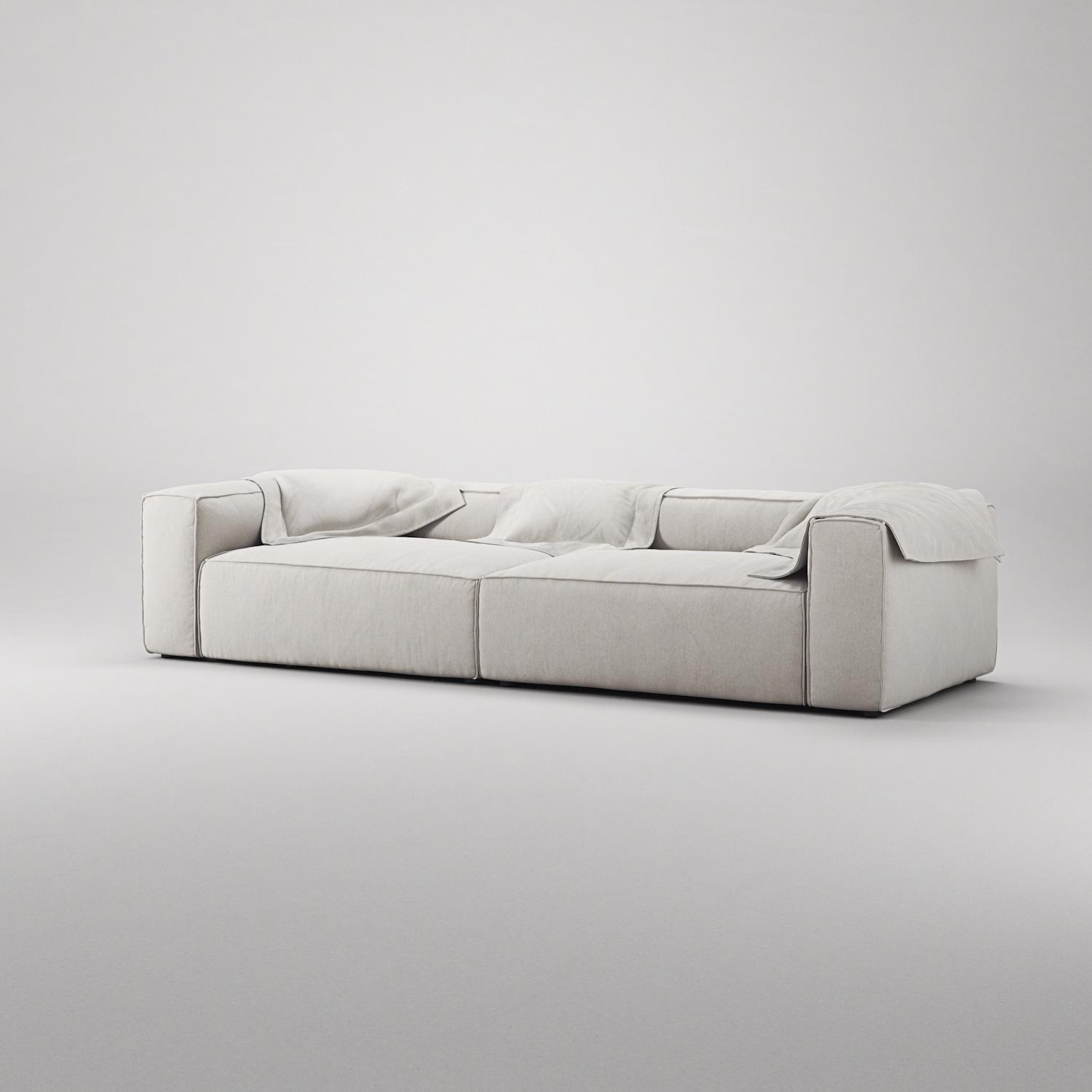 Decotique Grand 4-Personers Sofa Moonwhite
