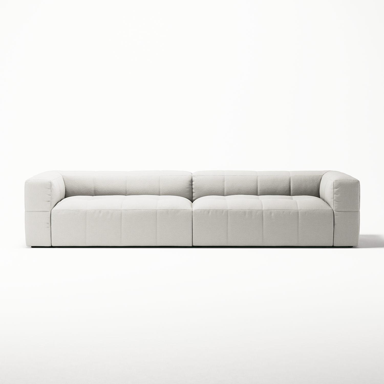 Decotique Mure 4-Personers Sofa Steam/Hvid