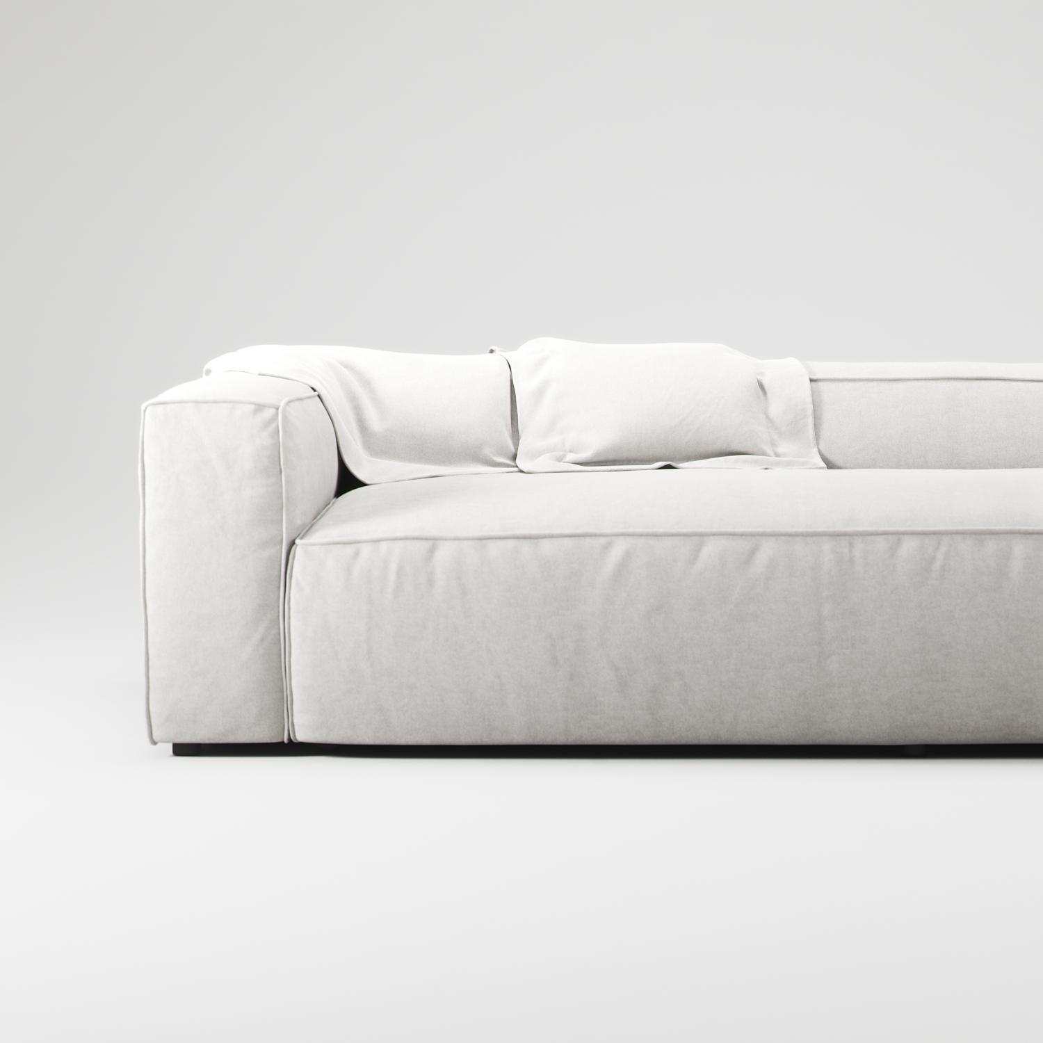 Decotique Grand 3-Personers Sofa Moonwhite