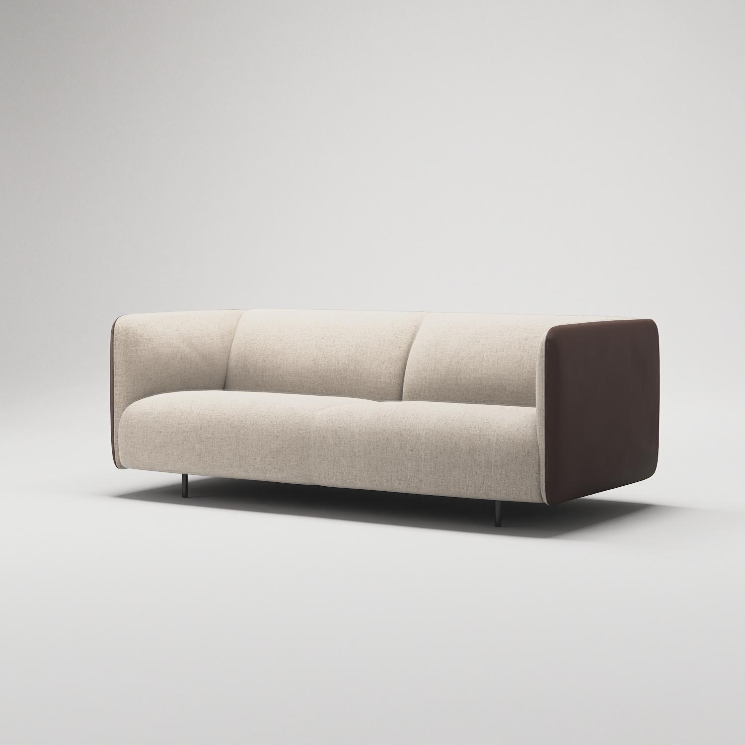 Decotique Urban 2,5-Personers Sofa Beige/Breeze/Læder