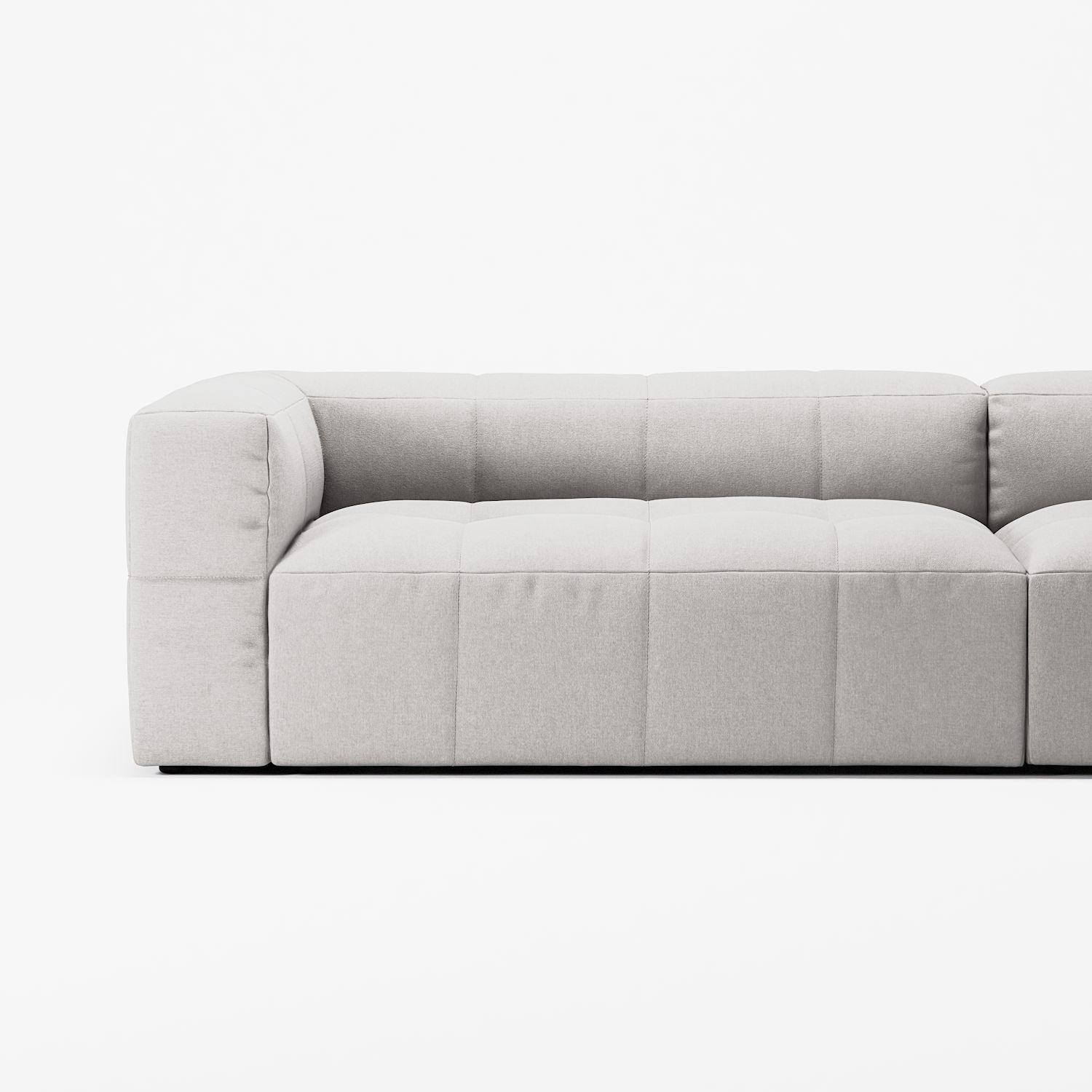 Decotique Mure 4-Personers Sofa Med Åben Ende Venstre Moonwhite
