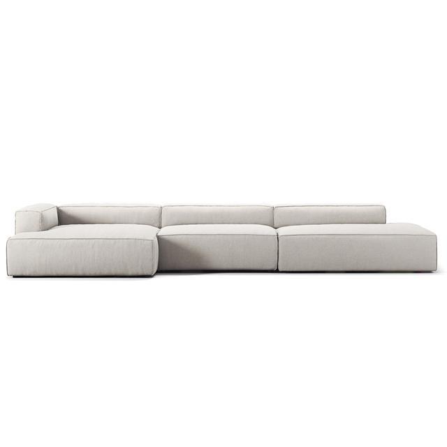 Decotique Grand 5-personers Sofa Åben Ende Højre Moonwhite