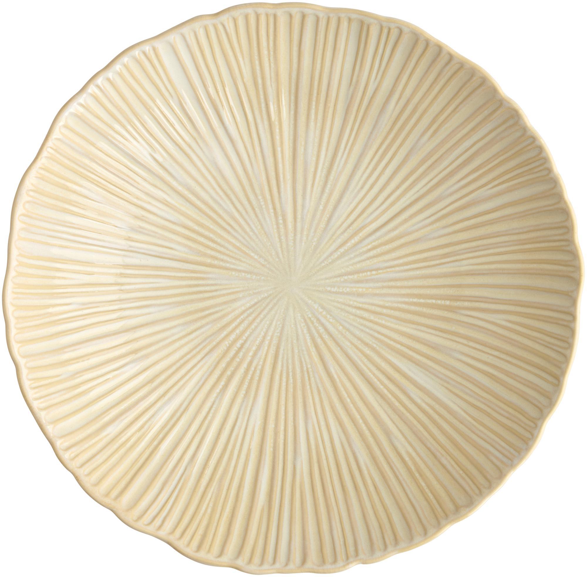 Decotique Daisy Salad Bowl 35 Cream