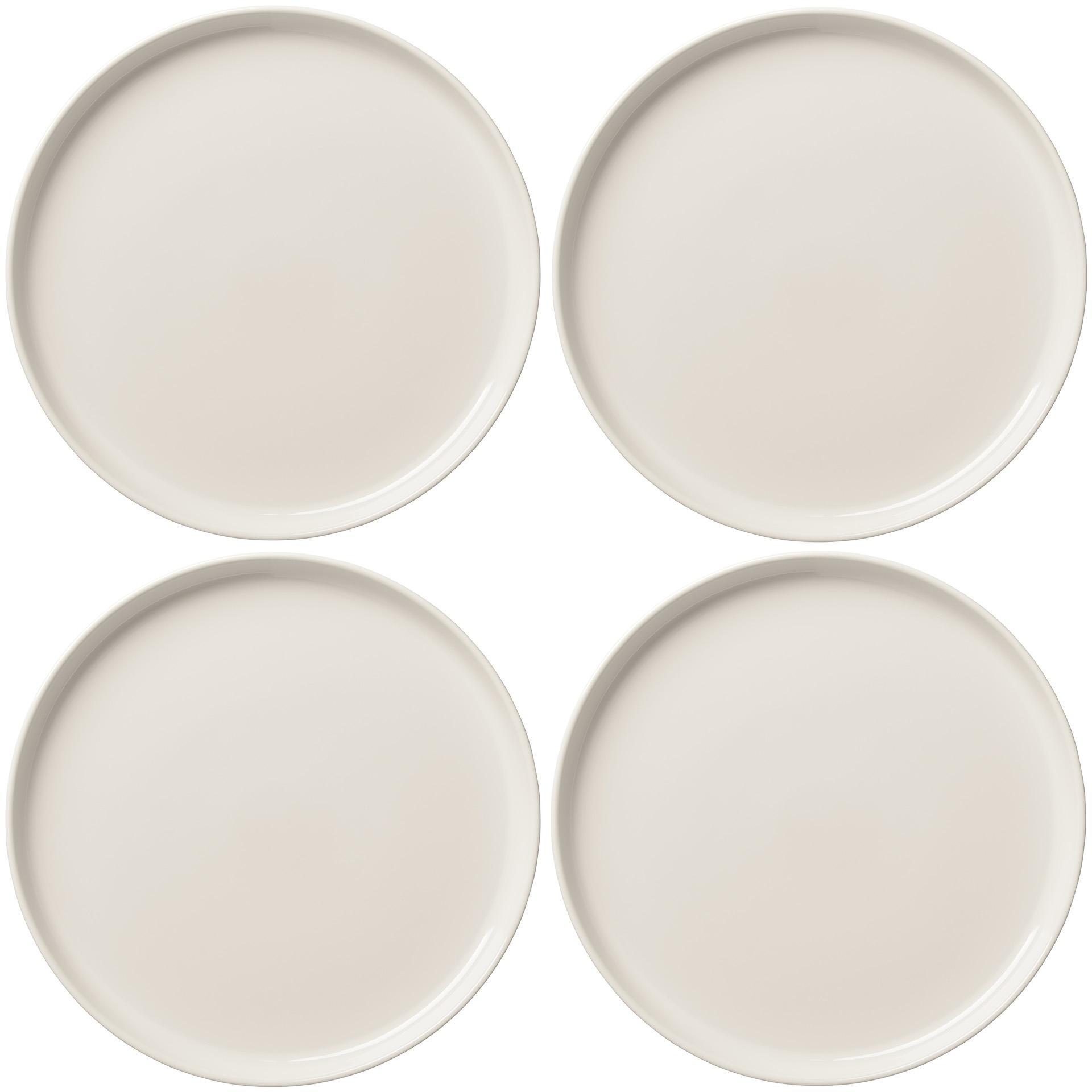 Decotique BON Tallerken 28 Sæt af 4 Ivory
