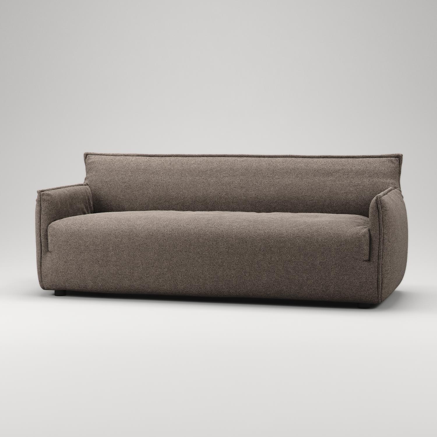 Decotique Le Petite 3-Personers Sofa Coastal Shale
