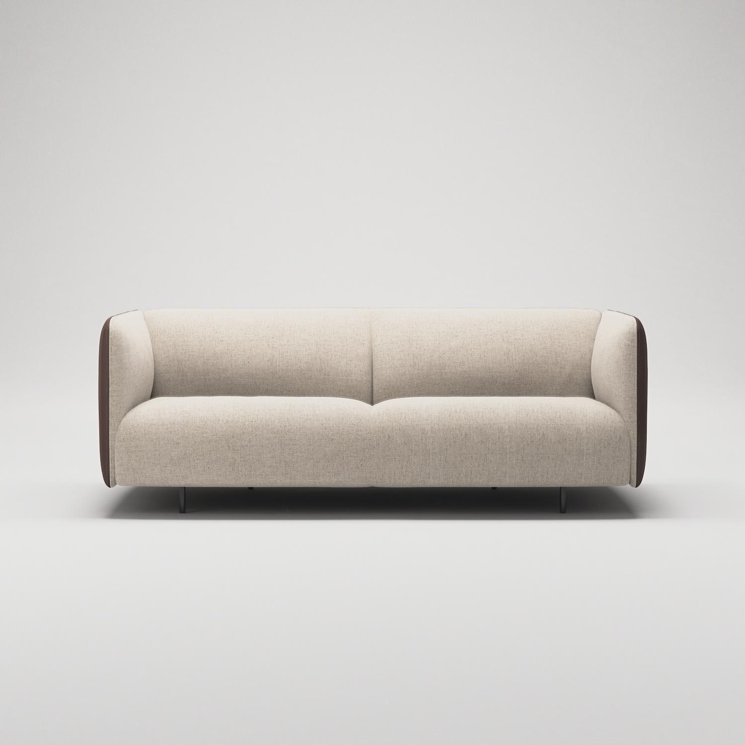 Decotique Urban 2,5-Personers Sofa Beige/Breeze/Læder